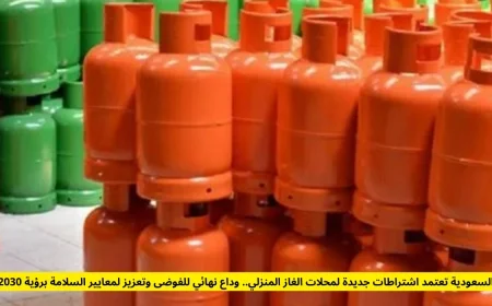 السعودية تطبق اشتراطات جديدة لمحلات الغاز المنزلي توديع الفوضى وتعزيز السلامة برؤية 2030