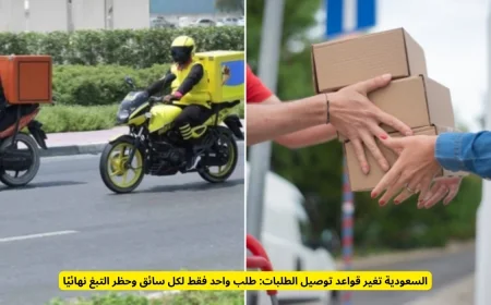 السعودية تحدث ثورة في خدمات التوصيل: حظر كامل للتبغ وقيود جديدة على عدد الطلبات لكل سائق