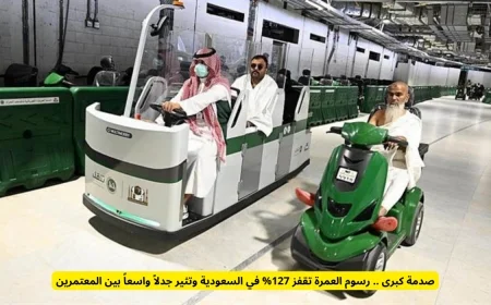ارتفاع رسوم العمرة بنسبة 127% يثير جدلاً واسعاً بين المعتمرين في السعودية