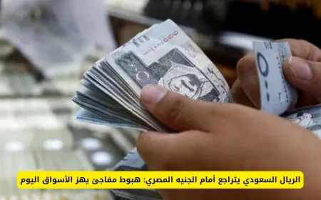 هبوط مفاجئ للريال السعودي أمام الجنيه المصري يهز الأسواق اليوم