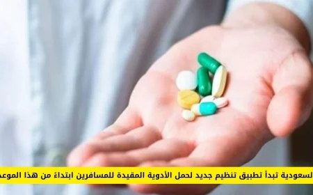 السعودية تطلق لوائح جديدة لحمل الأدوية المقيدة للمسافرين اعتباراً من هذا التاريخ