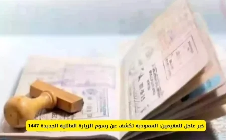 السعودية تعلن رسوم الزيارة العائلية الجديدة 1447: تفاصيل هامة للمقيمين