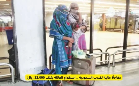 مفاجأة مالية في السعودية: تكلفة استقدام العائلة تصل إلى 32,000 ريال سعودي