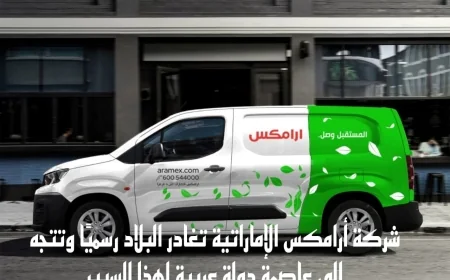 أرامكس تودّع الإمارات وتتجه نحو عاصمة عربية جديدة لهذه الأسباب