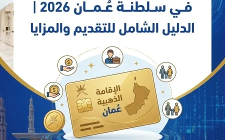 دليلك الشامل للتقديم والمزايا شروط الإقامة الذهبية الجديدة في سلطنة عُمان 2026