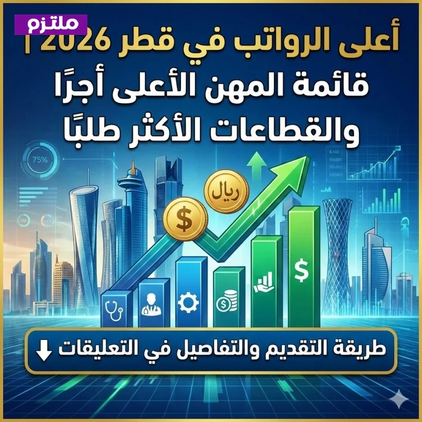 أفضل فرص العمل في قطر 2026 تعرف على الوظائف والمجالات الأعلى أجرًا والأكثر طلبًا