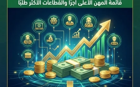 أعلى الرواتب في السعودية 2026 قائمة المهن والقطاعات الأكثر طلبًا والأعلى أجرًا