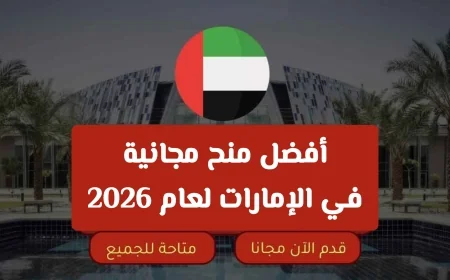 الدليل الشامل للتقديم بنجاح على منح الدراسة في الإمارات للعام الدراسي 2026-2027