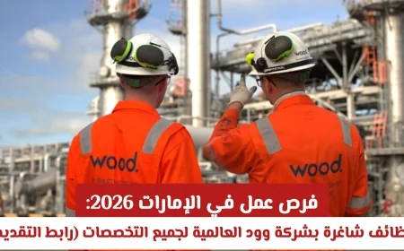 فرص عمل مميزة في الإمارات 2026 وظائف شاغرة بشركة وود العالمية متاحة الآن لجميع التخصصات وكيفية التقديم