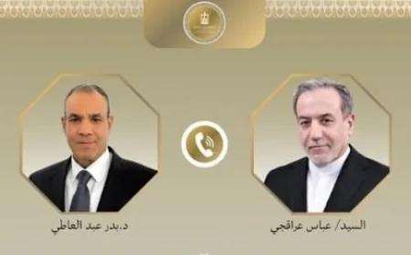 وزيرا خارجية مصر وإيران يناقشان التطورات الإقليمية وطرق تهدئة التوتر في المنطقة