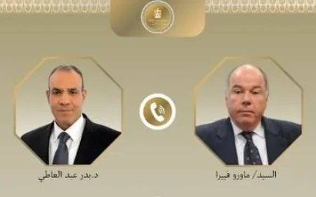 وزير الخارجية يناقش مع نظيره البرازيلي سبل تعزيز العلاقات الثنائية عبر الهاتف