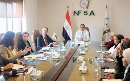 رئيس الهيئة القومية لسلامة الغذاء يلتقي وفدًا دنماركيًا لبحث سبل التعاون الفني