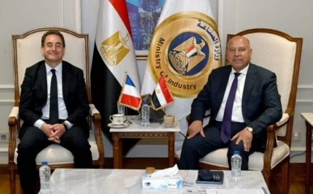 نائب رئيس الوزراء يناقش مع السفير الفرنسي آخر تطورات مشروعات النقل المشتركة التي يتم تنفيذها