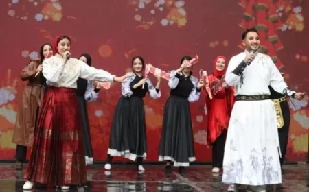 مهرجان عيد الربيع الثقافي الصيني في القاهرة يجمع بين الحضارتين العربية والصينية