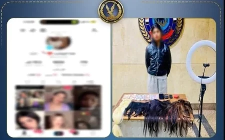 القبض على صانعة محتوى بسبب نشرها مقاطع خادشة للحياء