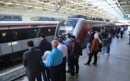 تحديث مواعيد تشغيل القطار الكهربائي الخفيف LRT خلال شهر رمضان 2023