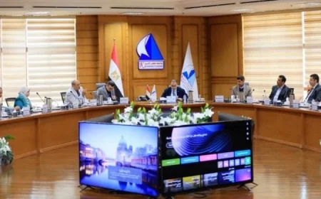 رئيس جامعة كفر الشيخ يسعى لتسهيل التحديات أمام الطلاب وأعضاء هيئة التدريس