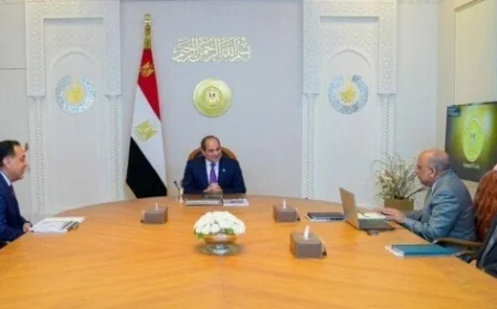 الرئيس السيسي يدعو إلى تعزيز مشاريع الكهرباء وتقليل الفقد الفني والتجاري