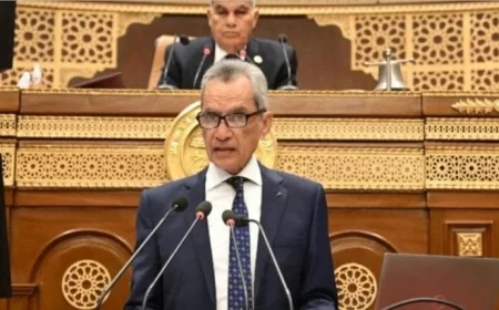 الحكومة تعزز الشفافية والصدق في كلمة وزير شئون المجالس النيابية أمام الشيوخ