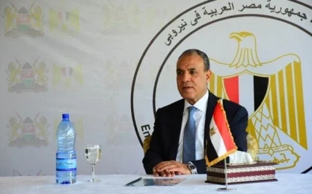 وزير الخارجية يبحث تعزيز الشراكة الاقتصادية بين مصر وكينيا خلال لقائه بغرفة التجارة والصناعة الكينية