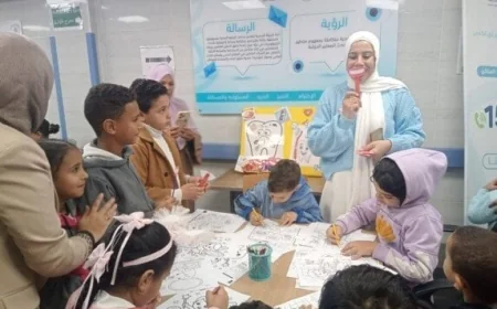 انطلاق حملة ابتسامات مدى الحياة في السويس لتعزيز صحة الفم والأسنان تحت شعار عيشها بصحة