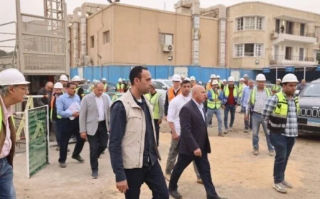 إجراءات فورية من وزارة النقل لمعالجة ميول المباني في مصر القديمة بسبب حفر الخط الرابع للمترو
