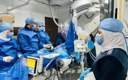 نجاح تاريخي في أول عمليتين لزرع الصمام الرئوي بالقسطرة تحت مظلة التأمين الصحي الشامل