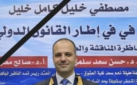 مصطفى بكري يودع اللواء مصطفى خليل بعد وفاته في حادث سير مؤسف