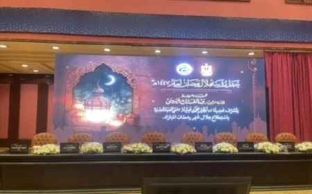 استعدادات دار الإفتاء المصرية لرؤية هلال رمضان المبارك مع صور مميزة