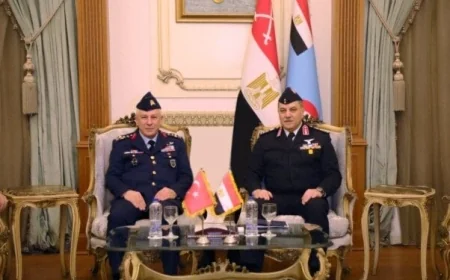 قائد القوات الجوية يبرز أهمية تنسيق الجهود لتعزيز المصالح المشتركة بين مصر وتركيا
