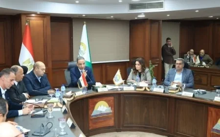 محافظ الجيزة يمنح الأولوية لتسريع إجراءات التقنين ومتابعة معارض أهلا رمضان