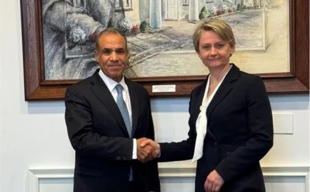 مباحثات مصرية بريطانية في نيويورك لتعزيز الشراكة الاستراتيجية وتخفيف التوترات الإقليمية