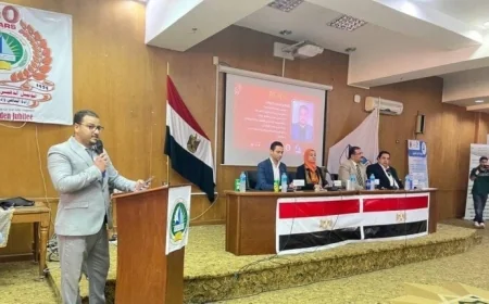 ندوة جامعة كفر الشيخ لتعزيز ريادة الأعمال بين الطلاب وتطوير المهارات الشابة