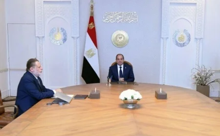 الرئيس السيسي يستعرض دور القطاع المصرفي في تعزيز استقرار الاقتصاد الكلي للدولة