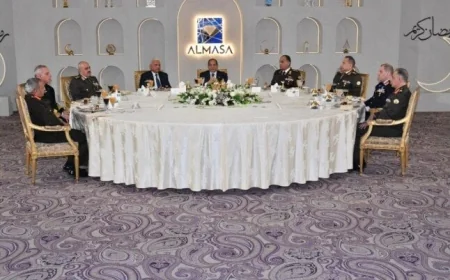 الرئيس السيسي يثني على جهود القوات المسلحة في تعزيز الأمن القومي واستراتيجيات الحماية المتنوعة