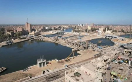 وزير الري يتفقد آخر الاستعدادات لتشغيل قناطر ديروط الجديدة