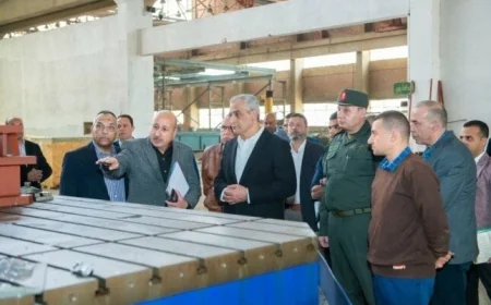 وزير الإنتاج الحربي يكشف عن خطط لدمج الذكاء الاصطناعي في تكنولوجيا التصنيع والإنتاج