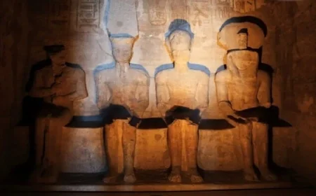 الوزراء تؤكد تعامد الشمس على وجه رمسيس الثاني حدث سياحي وثقافي عالمي فريد