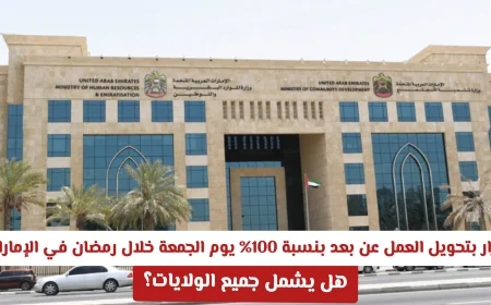 تحويل نظام العمل عن بعد يوم الجمعة في رمضان بالإمارات: تفاصيل شاملة وتغطية لجميع المناطق
