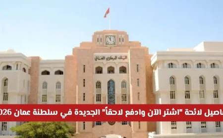 ثورة في التمويل: تفاصيل لائحة اشتر الآن وادفع لاحقاً الجديدة في سلطنة عمان لعام 2026