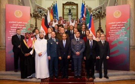 القاهرة تحتضن الاجتماع التحضيري لمؤتمر دعم الجيش اللبناني والأمن الداخلي