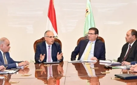 وزير الزراعة ووزير الري يستعرضان خطة تطوير المساقي والممارسات الزراعية الحديثة في المستقبل