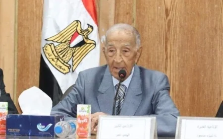 مجلس الوزراء ينعي وفاة شيخ الإذاعيين فهمي عمر رئيس الإذاعة المصرية السابق
