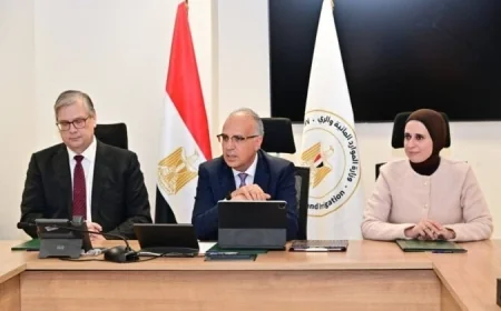 وزير الري يؤكد أهمية البحث عن مصادر مستدامة للرمال لحماية الشواطئ بوسائل فعّالة وصديقة للبيئة