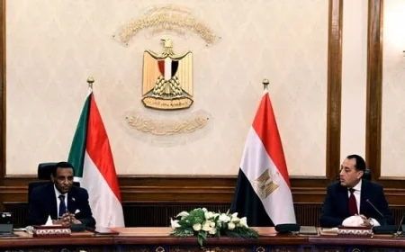 مصر تعلن تمسكها بالخطوط الحمراء لحماية أمن السودان ووحدته الترابية