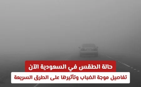 الضباب يلف شوارع السعودية: تفاصيل حالة الطقس وتأثيراتها على الطرق السريعة