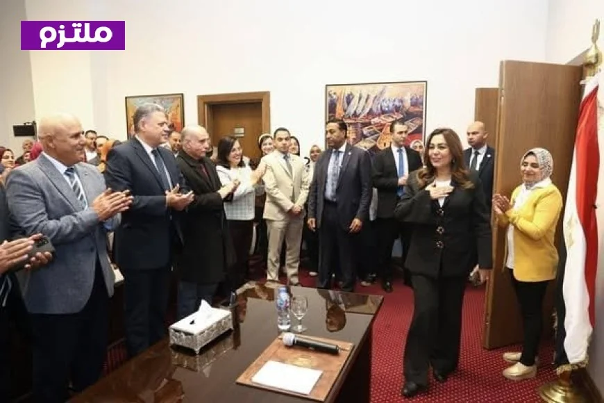 اجتماع مثمر بين منال عوض وقيادات التنمية المحلية والبيئة لتقدير جهودهم المبذولة