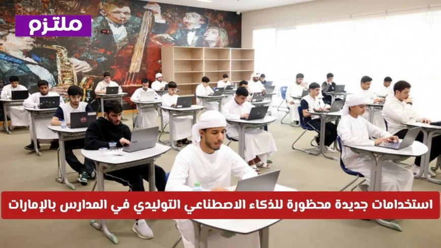 اكتشف 5 استخدامات محظورة جديدة للذكاء الاصطناعي التوليدي في المدارس الإماراتية تفاصيل القرار الكامل