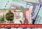 سعر الريال السعودي يرتفع اليوم مقابل الجنيه المصري في البنوك تحديثات مباشرة لأفضل الأسعار الأحد