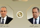 وزير الخارجية يؤكد لنظيره الروسي ضرورة التعاون لحل أزمات الصراع في المنطقة